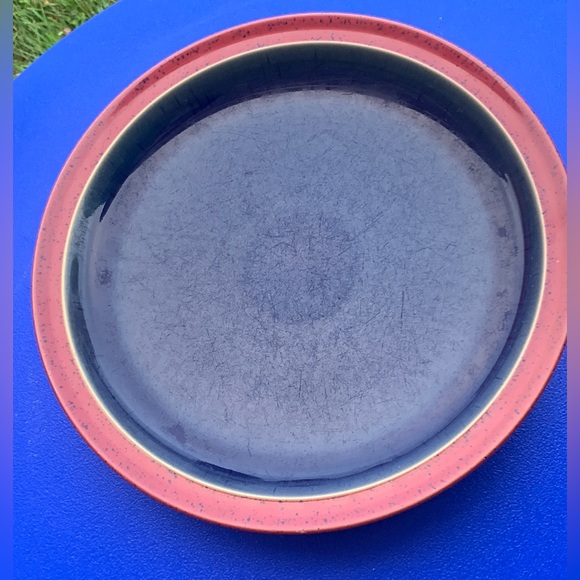 Red & Blue DENBY HARLEQUIN Dinner Plate Replacement - Picture 5 of 14